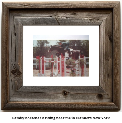 family horseback riding near me in Flanders, New York